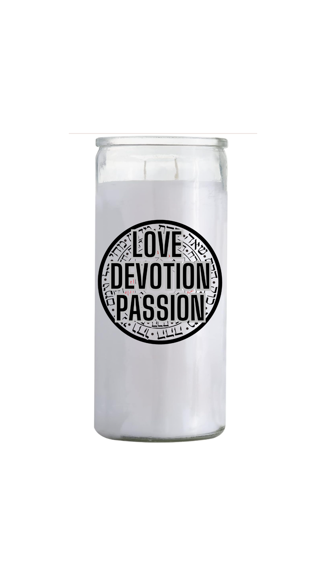Seal of God- Love, Devotion, Passion Candle