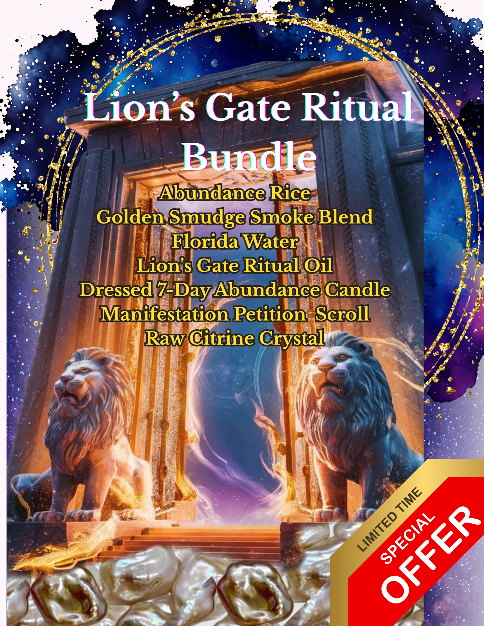 Lion's Gate Ritual Bundle- Limited Edition