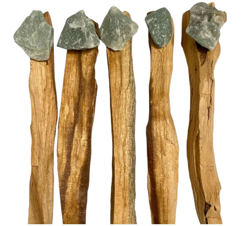 Palo Santo With Aventurine Handle